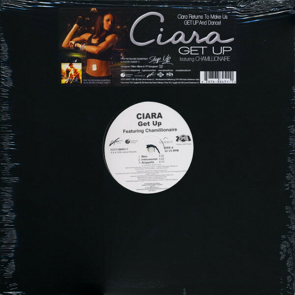 12” Ciara, Chamillionaire Get Up 82876884511 LaFace Records, Touc /00250