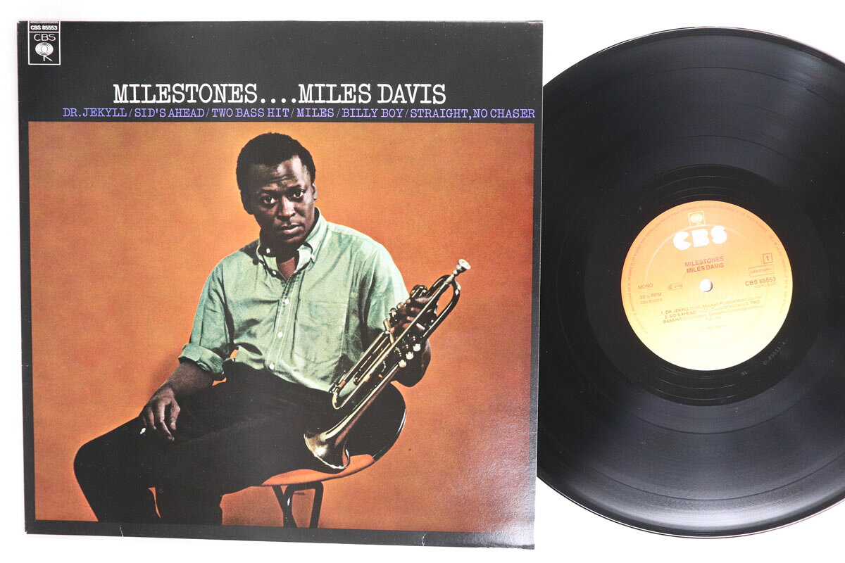 【中古】LP Miles Davis Milestones CBS85553 CBS /00260