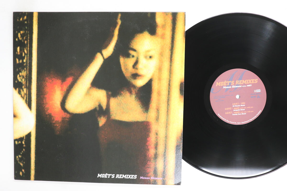 【中古】12” Momoe Shimano A.k.a Moet Moets Remixes - 45℃ (Dj Hasebe Remix) / Apple - On PCJA00041 DNA /00250