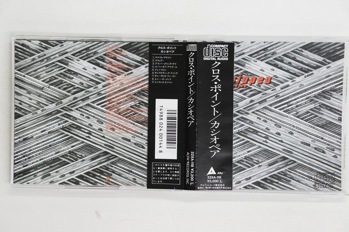 【中古】CD カシオペア クロス・ポイント 32XA118 ALFA /00110