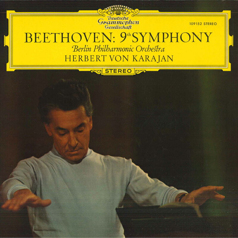 【中古】LP ヘルベルト・フォン・カラヤン, ベートーヴェン 交響曲 第9番 ニ短調, 作品125 合唱 109152 DEUTSCHE GRAMMOPHON recordcity-11221129 RECORD CITY 楽天市場店 パッケージ画像