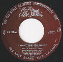【中古】米7” Phillip Walker Band I Want You For Myself / Louisiana Walk NONE Elko /00080(2)