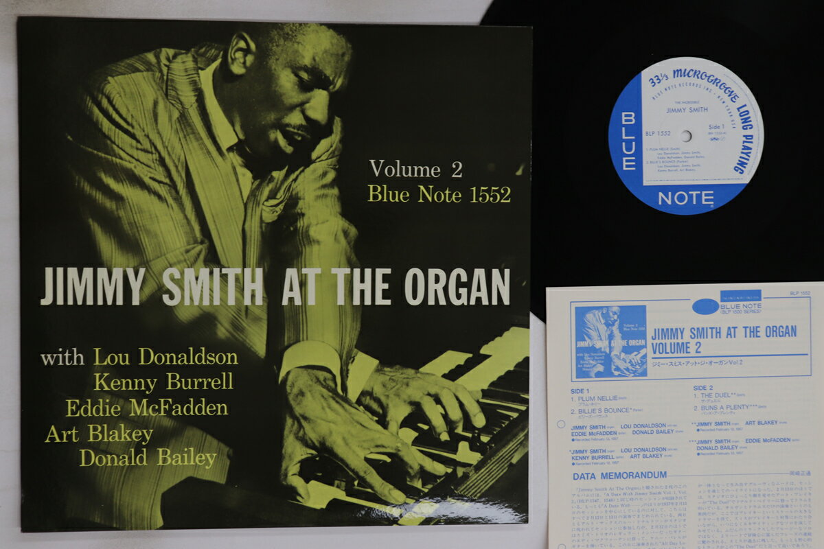 ・アーティスト Jimmy Smith ・タイトル Jimmy Smith At The Organ Volume 2 ・レーベル・型番 BLUE NOTE BLP1552 ・フォーマット LPレコード ・コンディション(盤) 非常に良い(EX) ・コンディション(ジャケット) 良い (VG+) ・コンディション(帯) オビなし ・特記事項 【ライナー付き】 実際に発送される商品の画像です 【ご購入前に必ずご確認ください】 ・本店サイト(www.recordcity.jp)とは価格、送料が違います ・本店サイト、その他支店のオーダーとは同梱発送できません ・注文確定後に別の注文を頂いた場合、注文同士の同梱は致しかねます。 ・別倉庫から発送しているため、店頭受け渡しは対応しておりません ・一部商品は他の通販サイトでも販売しているため、ご注文のタイミングによっては商品のご用意ができない場合がございます。 ・土日祝日はお休みです 金曜・祝前日9時以降のご連絡またはご入金は、返答または発送が週明け・祝日明けに順次対応となります。 ・ご購入後のキャンセル不可 ご購入後のキャンセルはいかなる理由においてもお受けできません。ご了承の上、ご購入くださいませ。 ・日本郵便(ゆうパック/ゆうメール)によるお届けになります。 ・中古品であることをご理解ください 当ストアでは中古商品を主に販売しております。中古品であることをご理解の上ご購入ください。また、一部商品はRecordCityオンラインストアで試聴可能です。 ・返品について お客様のご都合による返品は一切承っておりません。 表記の内容と実際の商品に相違がある場合、また針飛び等で返品・返金をご希望される場合は、商品の到着後1週間以内にご連絡ください。商品の返送をこちらで確認後、キャンセル・返金を行います。 コンディションVG以下の商品は返品できません。プレイに影響のない表面のこすれ傷、プレス起因のノイズ盤は返品の対象外です。 【コンディション表記】 ・ほぼ新品(M-)(Like New) 完全な新品。未使用。当店ではほぼ使用しません ・非常に良い(EX)(Excellent) 中古盤として美品な状態。わずかな経年を感じるものの傷みを感じさせない、当店基準で最高の状態 ・良い(VG+)(Very Good Plus) 丁寧に扱われた中古品で、軽い使用感がみられる。 ・可(VG)(Acceptable) 使い込まれた中古品で、「良い」よりもさらに使用感がみられる。 ・悪い(VG-)(Bad) 状態が悪いアイテム。使用の保障はなく、再生不可、針飛び、目立つノイズがあるかもしれない。状態によるクレーム不可。返品不可。 ・非常に悪い(G)(Very Bad) 「悪い」よりさらに状態が悪いアイテム。使用の保障はなく、再生不可、針飛び、目立つノイズがあるかもしれない。状態によるクレーム不可。返品不可。 ・ジャンク(Fair)(Junk/Fair) 割れている、反っている、水ダメージがある、カビ、ジャケットが分離している、ひどい書き込み、ひどい擦れなど最低の状態。使用の保障はなく、再生不可、針飛び、目立つノイズがあるかもしれない。状態によるクレーム不可。返品不可。 ・ジャンク(Poor)(Junk/Poor) 割れている、反っている、水ダメージがある、カビ、ジャケットが分離している、ひどい書き込み、ひどい擦れなど最低の状態。使用の保障はなく、再生不可、針飛び、目立つノイズがあるかもしれない。状態によるクレーム不可。返品不可。
