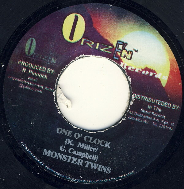7” Monster Twins / Xenna One O Clock / Bad Gal NONE Orizen Records /00080