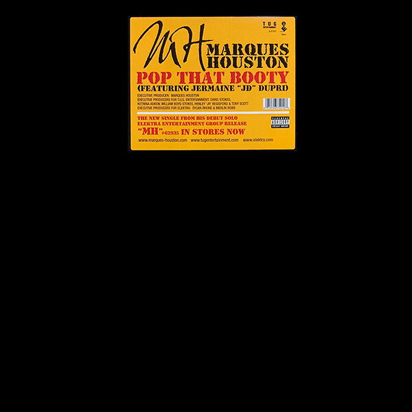 12” Marques Houston, Jermaine Dupr Pop That Booty 067501 Elektra, T.U.G. Ente /00250