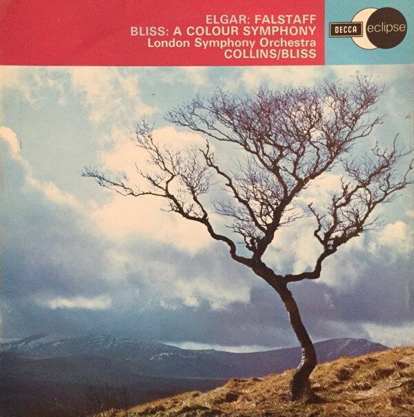 LP Sir Edward Elgar / Arthur Blis Falstaff / A Colour Symphony ECS625 Decca, Eclipse /00260