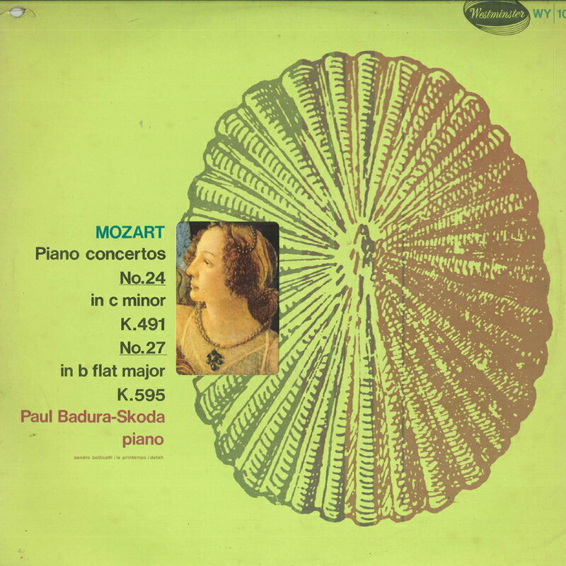 【中古】LP パウル・バドゥラ=スコダ, フェ モーツァルト: ピアノ協奏曲第24番 ハ...