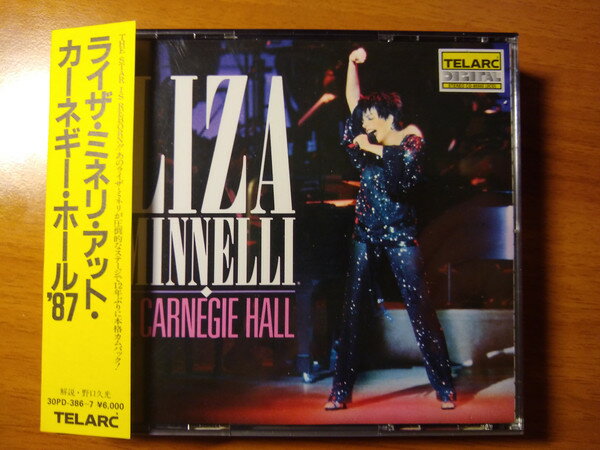 Artist Name: M - 【中古】2discs CD Liza Minnelli Liza Minnelli At Carnegie Hall 30PD3867 Telarc /00220