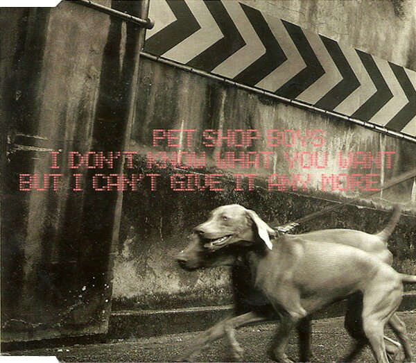 Artist Name: Y - 【中古】CD Pet Shop Boys I Dont Know What You Want But I Cant Give It Any Mo CDR6523,7243887 Parlophone /00110
