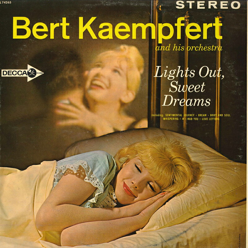 LP Bert Kaempfert &amp; His Orchestra Lights Out Sweet Dreams DL74265 DECCA /00260