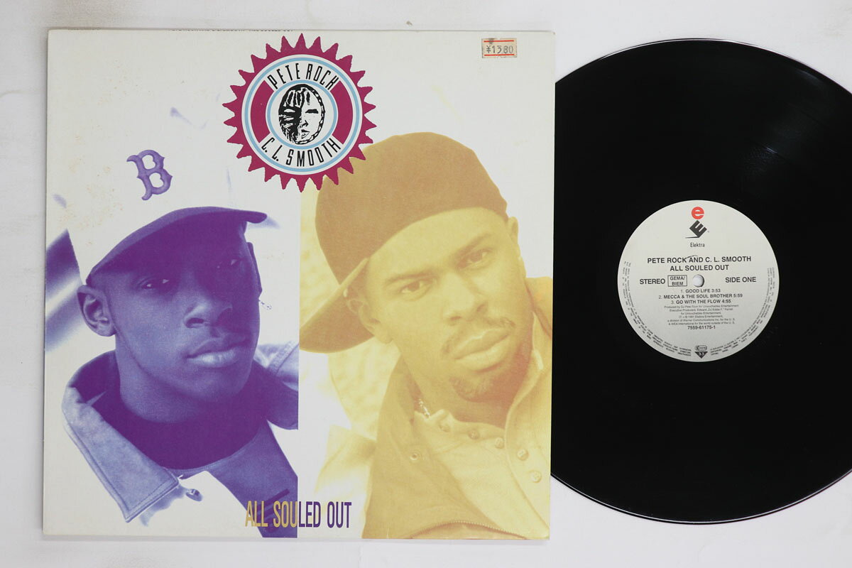 【中古】12インチ Pete Rock &amp; C.L. Smooth All Souled Out 7559611751 ELEKTRA