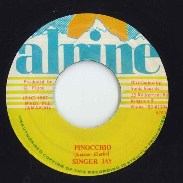 7” Singer J Pinocchio / Part II none Alpine UK /00048