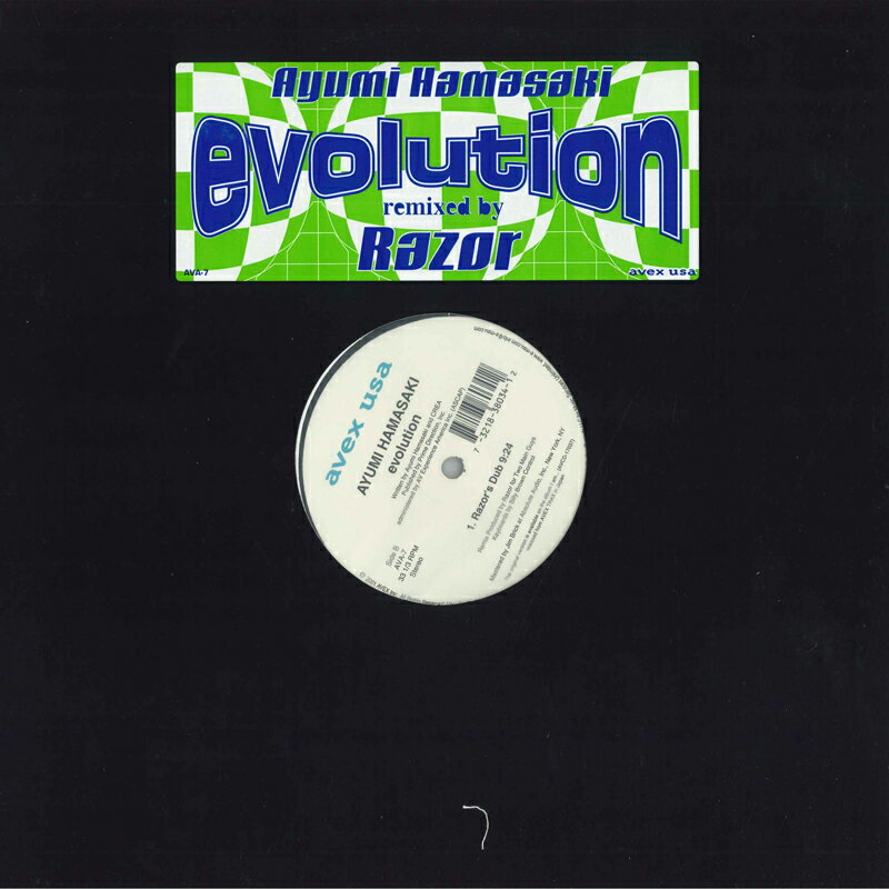 Artist Name: Sa Line - 【中古】12” 浜崎あゆみ Evolution AVA7 AVEX USA /00250