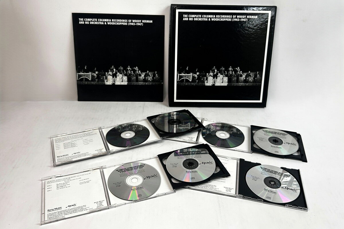 7discs CD Woody Herman &amp; His Orchestra &amp; Complete Columbia Recordings Of Woody Herman And Hi MD7223 MOASTIC /00950