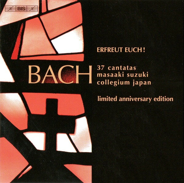 10discs CD Masaaki Suzuki Bach Erfreut Euch! 37 Cantatas BISCD902729 BIS /00500