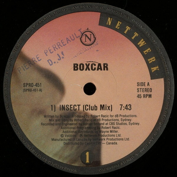 12” Boxcar Insect SPRO451 NETTWERK /00250