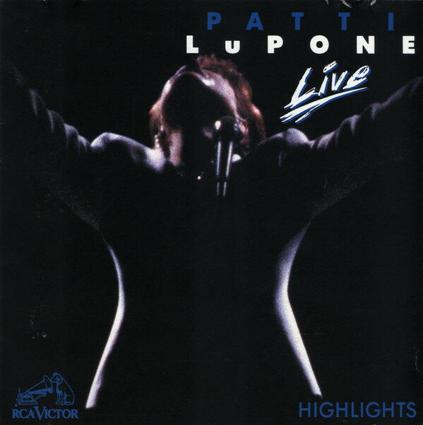 CD Patti LuPone Live (Highlights) 09026618342 RCA Victor /00110