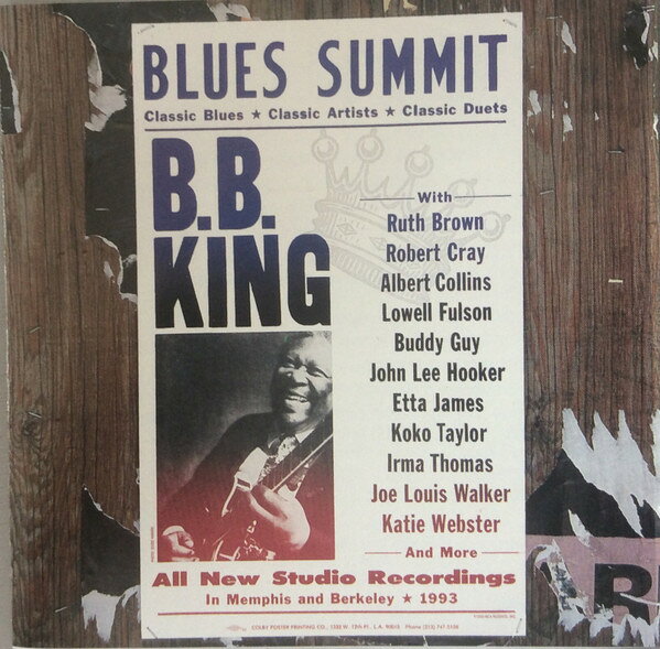 CD B.B. King Blues Summit CMCASD10710 MCA Records /00110