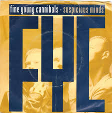 7” Fine Young Cannibals Suspicious Minds 52836PROMO I.R.S. Records プロモ /00080
