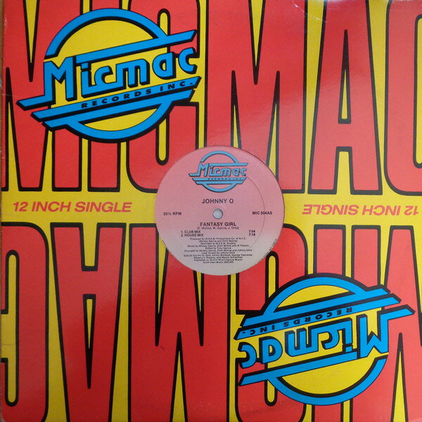 12” Johnny O Fantasy Girl MIC504 MICMAC RECORDS, INC /00250