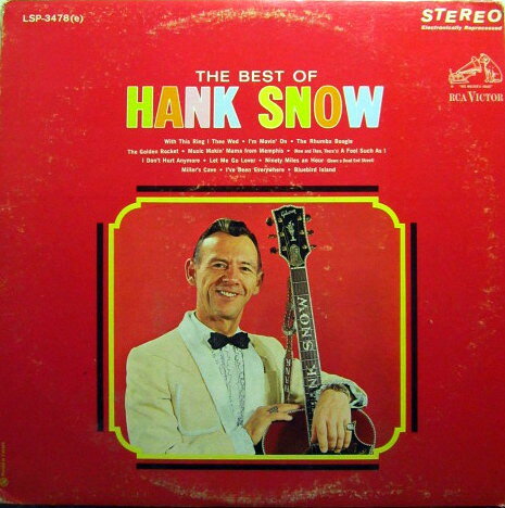 Artist Name: B - 【中古】LP Hank Snow The Best Of LSP3478 RCA Victor /00260