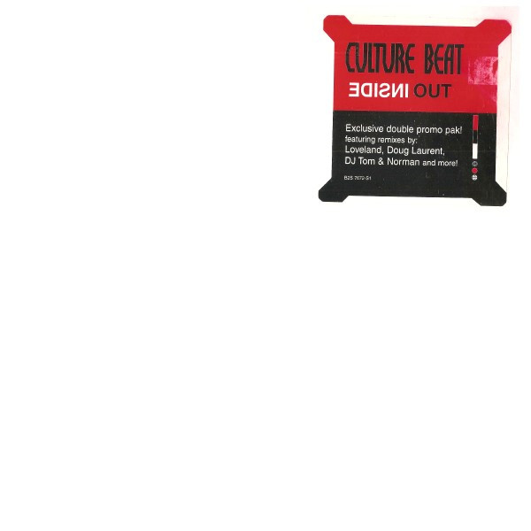 2discs 12” Culture Beat Inside Out BAS7674 550 Music プロモ /00640