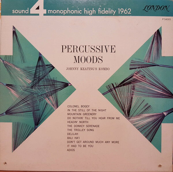 LP Johnny Keatings Kombo Percussive Moods P54005 London Records /00400
