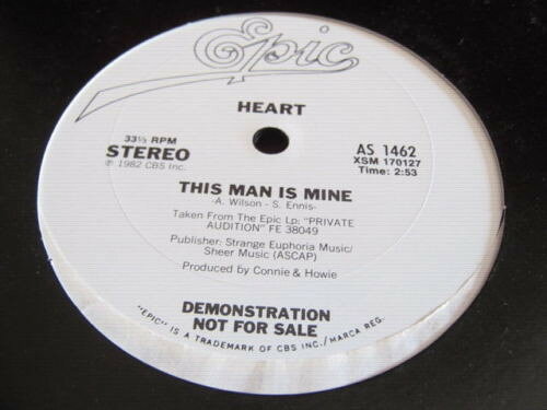 【中古】12” Heart This Man Is Mine AS1462PROMO Epic /00250