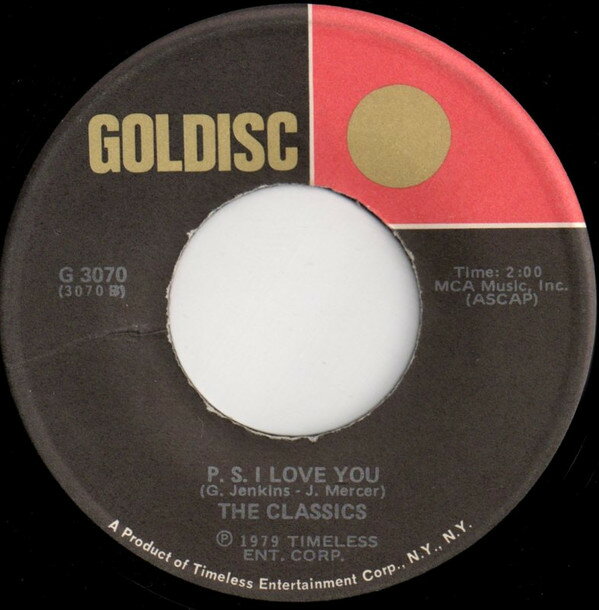 ・アーティスト Classics (4) ・タイトル Till Then / P.S. I Love You ・レーベル・型番 Goldisc G3070 ・フォーマット 7インチレコード ・コンディション(盤) 可 (VG) ・コンディション(ジャケット) プレインカバー（元ジャケット／カバー無し） ・コンディション(帯) オビなし ・特記事項 【盤に小さいキズ】【盤に目立ったキズ】 サンプル画像です。実際の商品の画像ではありません 商品写真はバーコード/カタログ番号に対応したサンプル画像ですので、お送りする商品の画像ではありません。帯やライナーなどの付属品は、特記事項に記載されている場合のみ含まれます。プロモやカラーレコードなどの仕様についても、該当する場合のみ特記事項に記載しています。 【ご購入前に必ずご確認ください】 ・本店サイト(www.recordcity.jp)とは価格、送料が違います ・本店サイト、その他支店のオーダーとは同梱発送できません ・注文確定後に別の注文を頂いた場合、注文同士の同梱は致しかねます。 ・別倉庫から発送しているため、店頭受け渡しは対応しておりません ・一部商品は他の通販サイトでも販売しているため、ご注文のタイミングによっては商品のご用意ができない場合がございます。 ・土日祝日はお休みです 金曜・祝前日9時以降のご連絡またはご入金は、返答または発送が週明け・祝日明けに順次対応となります。 ・ご購入後のキャンセル不可 ご購入後のキャンセルはいかなる理由においてもお受けできません。ご了承の上、ご購入くださいませ。 ・日本郵便(ゆうパック/ゆうメール)によるお届けになります。 ・中古品であることをご理解ください 当ストアでは中古商品を主に販売しております。中古品であることをご理解の上ご購入ください。また、一部商品はRecordCityオンラインストアで試聴可能です。 ・返品について お客様のご都合による返品は一切承っておりません。 表記の内容と実際の商品に相違がある場合、また針飛び等で返品・返金をご希望される場合は、商品の到着後1週間以内にご連絡ください。商品の返送をこちらで確認後、キャンセル・返金を行います。 コンディションVG以下の商品は返品できません。プレイに影響のない表面のこすれ傷、プレス起因のノイズ盤は返品の対象外です。 【コンディション表記】 ・ほぼ新品(M-)(Like New) 完全な新品。未使用。当店ではほぼ使用しません ・非常に良い(EX)(Excellent) 中古盤として美品な状態。わずかな経年を感じるものの傷みを感じさせない、当店基準で最高の状態 ・良い(VG+)(Very Good Plus) 丁寧に扱われた中古品で、軽い使用感がみられる。 ・可(VG)(Acceptable) 使い込まれた中古品で、「良い」よりもさらに使用感がみられる。 ・悪い(VG-)(Bad) 状態が悪いアイテム。使用の保障はなく、再生不可、針飛び、目立つノイズがあるかもしれない。状態によるクレーム不可。返品不可。 ・非常に悪い(G)(Very Bad) 「悪い」よりさらに状態が悪いアイテム。使用の保障はなく、再生不可、針飛び、目立つノイズがあるかもしれない。状態によるクレーム不可。返品不可。 ・ジャンク(Fair)(Junk/Fair) 割れている、反っている、水ダメージがある、カビ、ジャケットが分離している、ひどい書き込み、ひどい擦れなど最低の状態。使用の保障はなく、再生不可、針飛び、目立つノイズがあるかもしれない。状態によるクレーム不可。返品不可。 ・ジャンク(Poor)(Junk/Poor) 割れている、反っている、水ダメージがある、カビ、ジャケットが分離している、ひどい書き込み、ひどい擦れなど最低の状態。使用の保障はなく、再生不可、針飛び、目立つノイズがあるかもしれない。状態によるクレーム不可。返品不可。