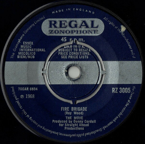 7” Move Fire Brigade RZ3005 Regal Zonophone /00080