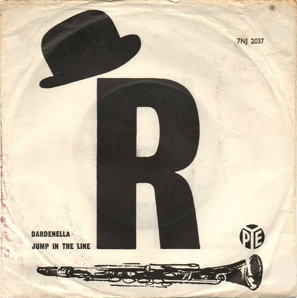 7” Acker Bilk &amp; His Paramount Jaz Dardanella 7NJ2037 Pye Records /00080
