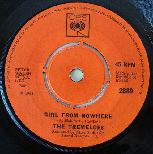 【中古】7” Tremeloes Helule Helule 2889 CBS /00080