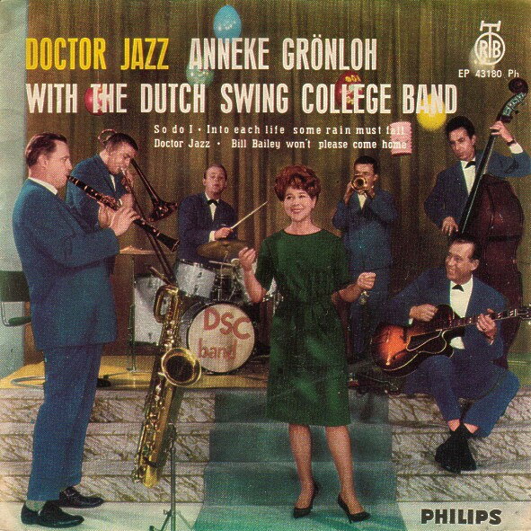 7” Anneke Gronloh, The Dutch Swin Doctor Jazz EP43180PH PGP RTB /00080