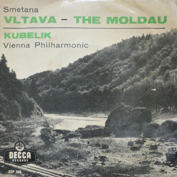 7” Wiener Philharmoniker Vltava - The Moldau CEP568 DECCA /00080