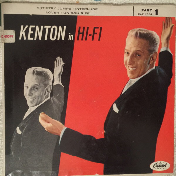 Artist Name: A - 【中古】7” Stan Kenton & His Orchestra Kenton In Hi-fi Part 1 EAP1724 CAPITOL RECORDS /00080