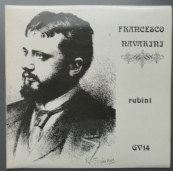 【中古】LP Francesco Navarrini, Paul Paya Francesco Navarrini GV14 RUBINI RECORDS /00260