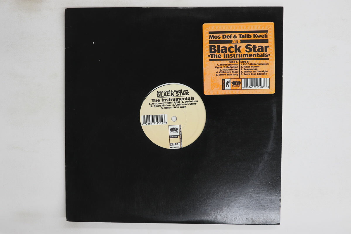 LP Black Star The Instrumentals RWK1158NL Rawkus /00260