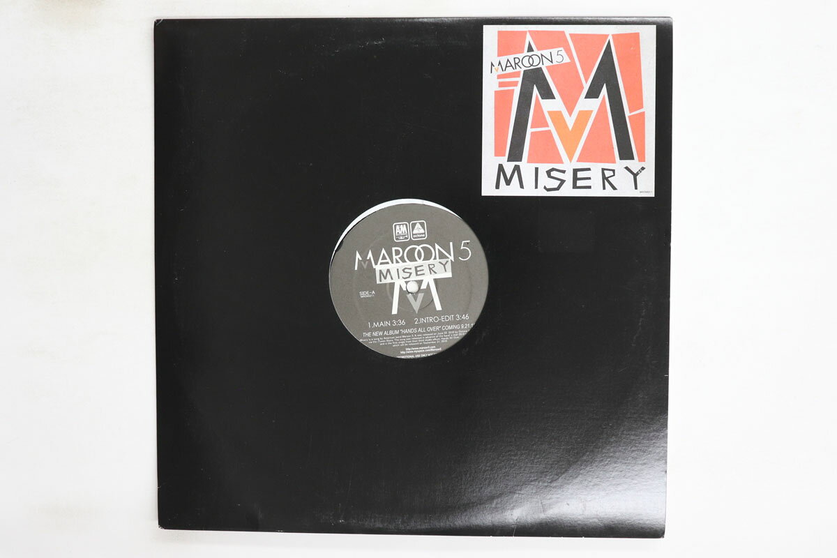 12” Maroon 5 Misery MRON5211 A&amp;M Octone Records /00250