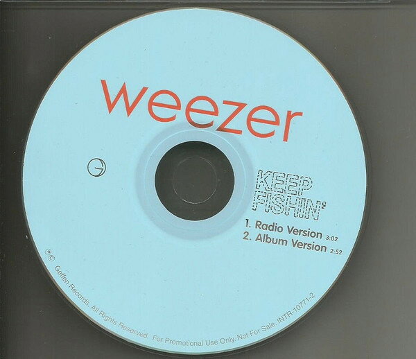 CD Weezer Keep Fishin INTR107712 Geffen Records プロモ /00110