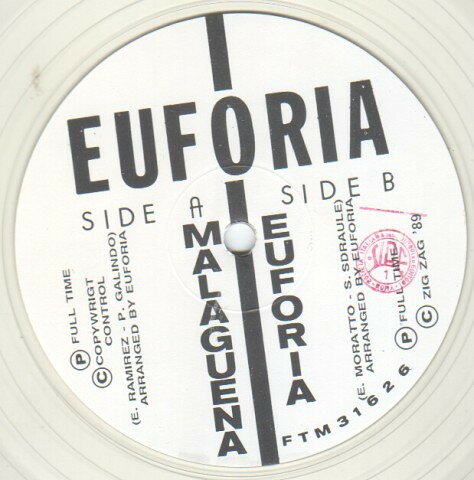 LP Euphoria Malaguena FTM31626 Full Time Records /00260