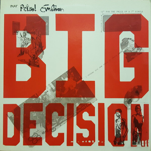 Artist Name: Z - 【中古】LP That Petrol Emotion Big Decision TPEX101 Polydor /00260