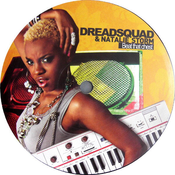 12” Dreadsquad &amp; Natalie Storm Beat That Chest SF008 Superfly Studio /00250
