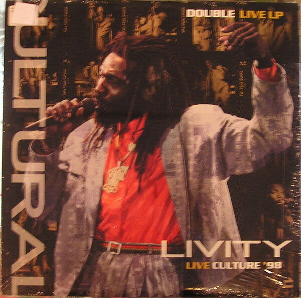 2discs LP Culture Cultural Livity : Live Culture 98 RAS3241 Real Authentic Sound /00520