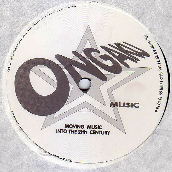 12” Detune China 12 ONGAKU001 ONGAKU MUSIK /00250