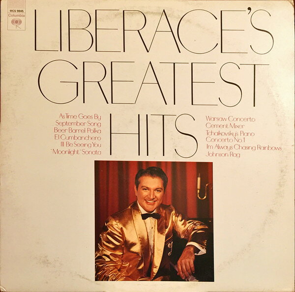 LP Liberace Liberaces Greatest Hits WCS9845 Columbia 未開封 /00260