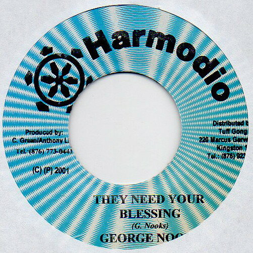 7” George Nooks They Need Your Blessing NONE Harmodio /00080
