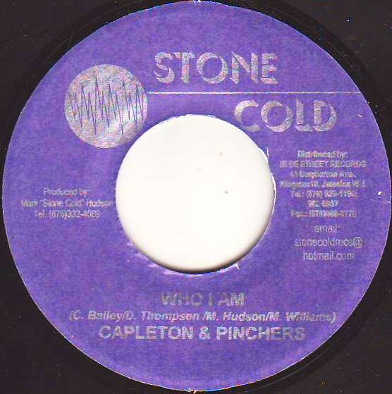 7” Capleton &amp; Pinchers Who I Am NONE Stone Cold /00080