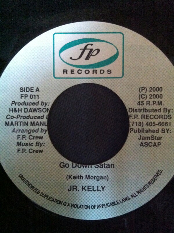Artist Name: B - 【中古】7” Junior Kelly Go Down Satan FP011 FP Records /00080