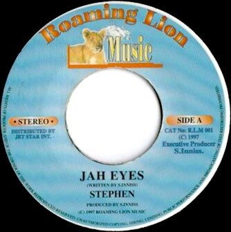 7” Stephen Inniss Jah Eyes RLM001 Roaming Lion Music /00080