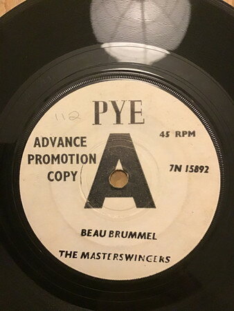 7” Masterswingers Beau Brummel / Mango Market 7N15892RROMO Pye Records プロモ /00080